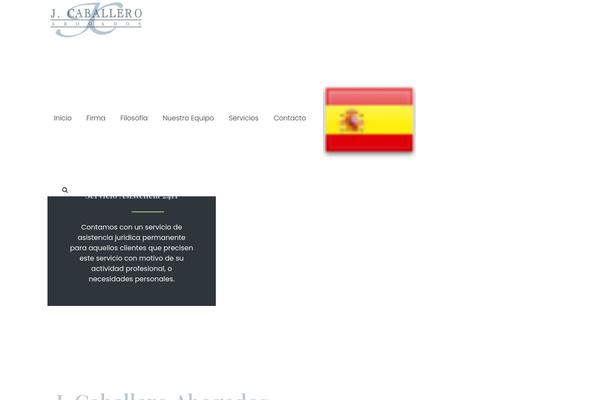 jcaballero.es site used Justly
