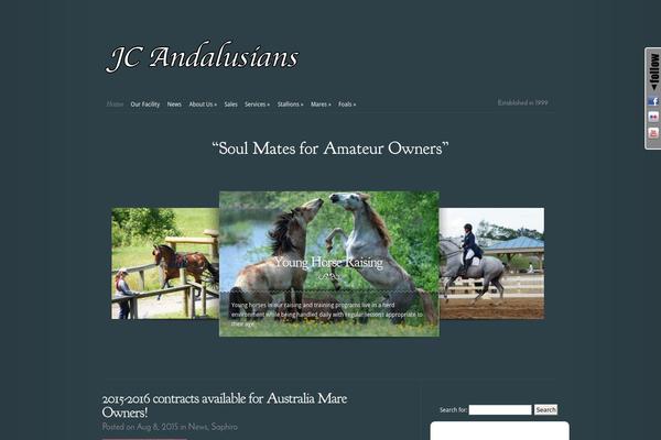 jcandalusians.com site used Modest-theme