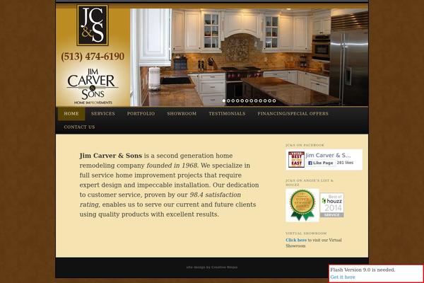 jcands.com site used Carver