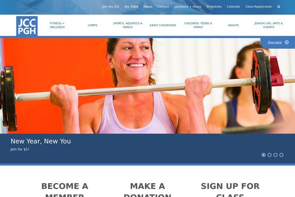 jcc theme websites examples