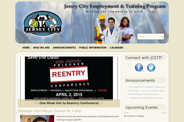 JCETP2014 theme websites examples