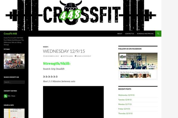 Twenty Fourteen theme site design template sample