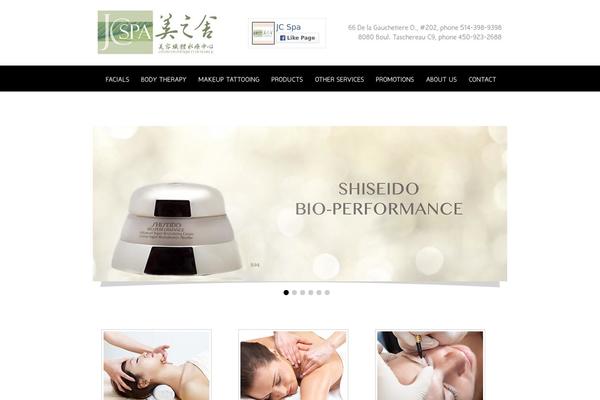 Chalong theme site design template sample