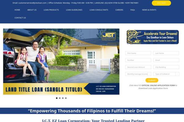 Avada theme site design template sample