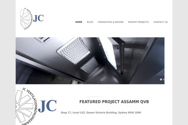 jcvent.com.au site used Hardy
