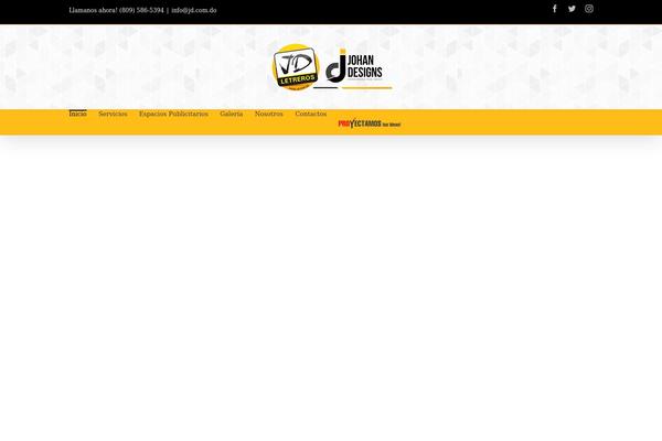 jd.com.do site used Avada