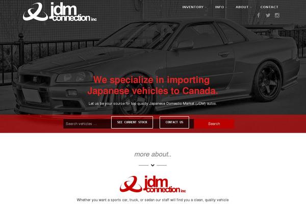 jdmconnection.ca site used Automotive-deluxe