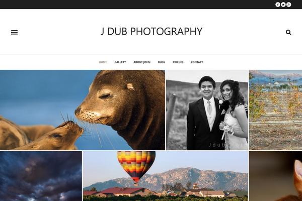 jdubphoto.com site used Looker
