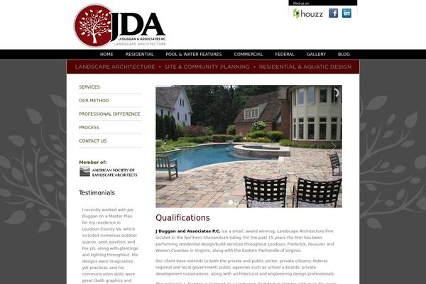 jdugganassociates.com site used Jda-theme