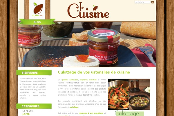 je-cuisine.fr site used Jecuisine2.0