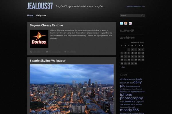 Fast Blog theme site design template sample