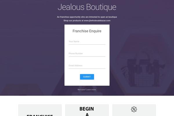 jealousboutique.com site used Shopera