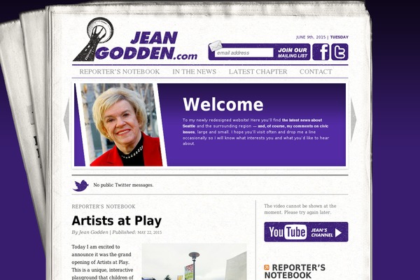 jeangodden.com site used Godden-v2
