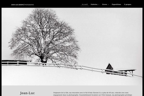 Photography theme site design template sample