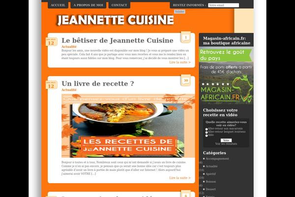 jeannette-cuisine.fr site used Jeannette-cuisine