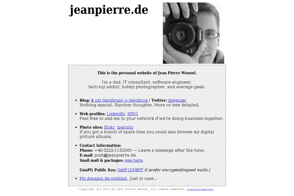 jeanpierre.de site used Simplepaper