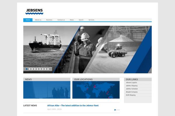 Twenty Fifteen theme site design template sample