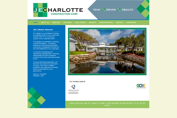 jecharlotte.com site used Jec