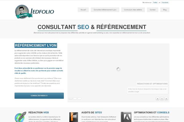 jedfolio.com site used Jean-edouard