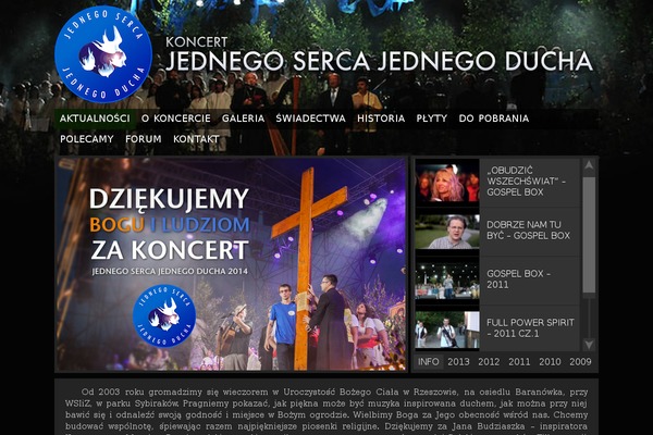 jednegoserca.pl site used Noo-umbra
