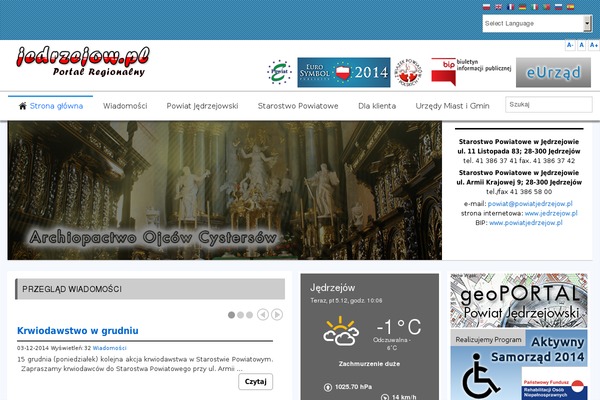 Site using Sogo-accessibility plugin