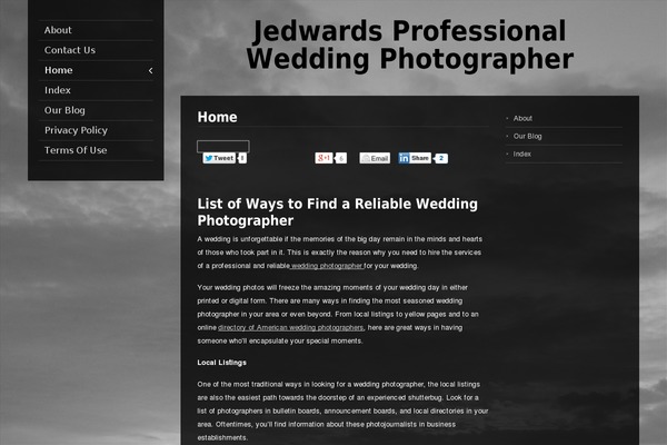 jedwardsphotographer.com site used PhotoStory