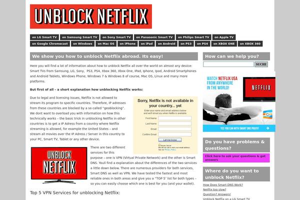 jeepdisplay.com site used Unblocknetflix.net