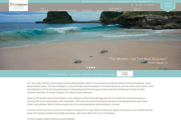 jeevabeloam.com site used Jeevaresorts