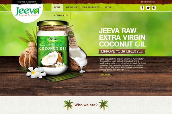 jeevauk.com site used Jeeva