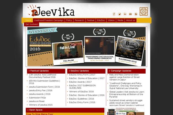 jeevika.org site used Jeevika