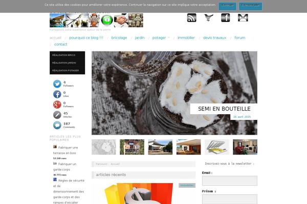 GeneratePress theme site design template sample
