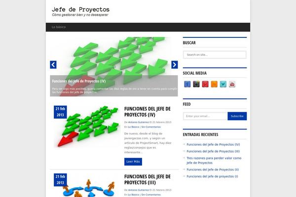 jefedeproyectos.com site used Koresponsive