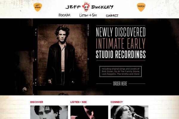 jeffbuckley.com site used Jeffbuckley