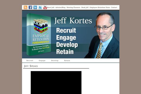 jeffkortes.com site used Divi-lawyer