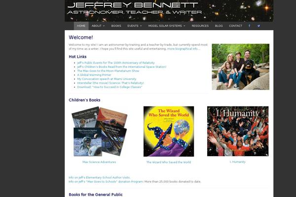 jeffreybennett.com site used Jumpstart-boxed