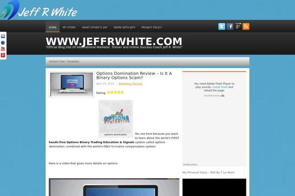 jeffrwhite.com site used Sequence