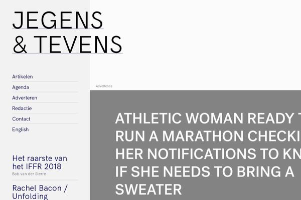 jegensentevens.nl site used Jegenstevens