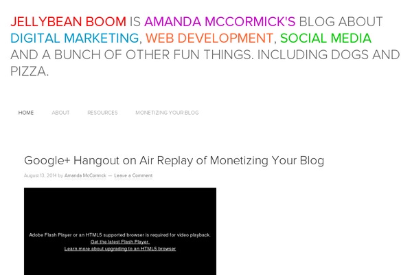 Genesis theme site design template sample