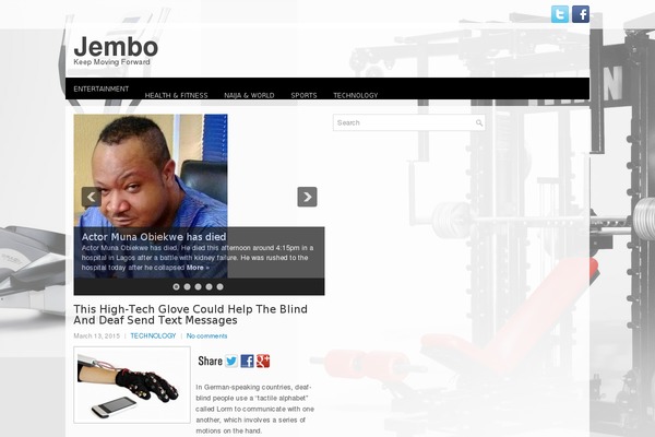 jembo.net site used Fitworld
