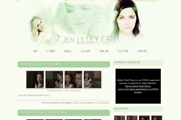 jen-lilley.com site used Jen