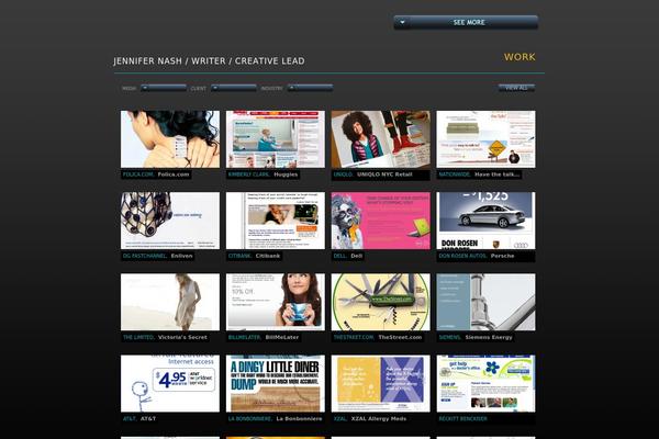 Nash theme site design template sample