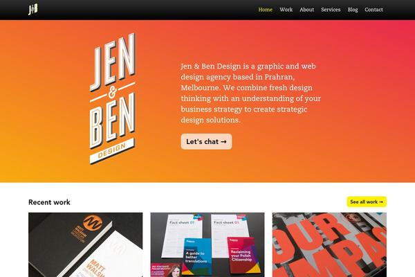 jenandben.com.au site used Jenben