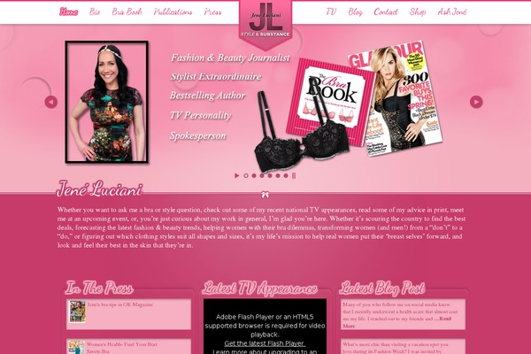 jeneluciani.com site used Luciani