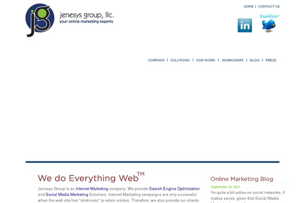 jenesysgroup.com site used Jenesysgroup