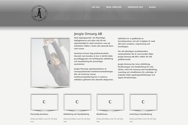 Karma theme site design template sample