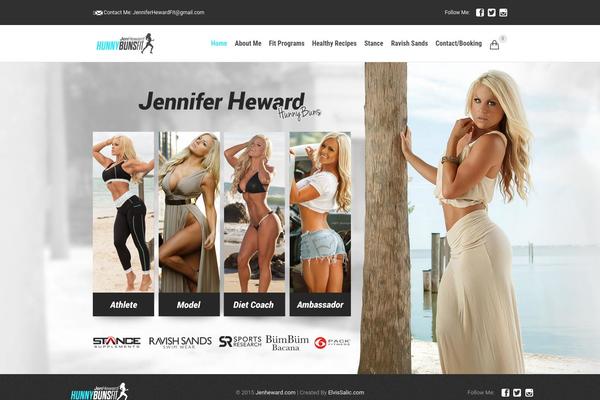 Fitness-wellness theme site design template sample