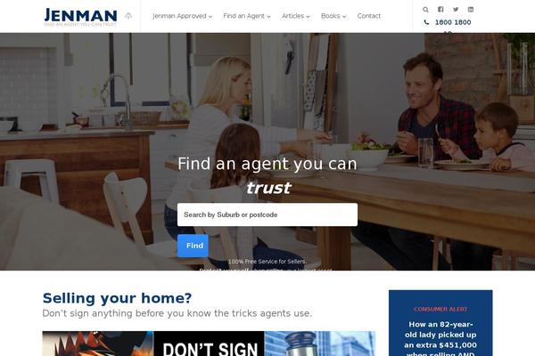 jenman.com.au site used Jenmangroup