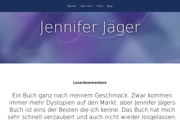 jennifer-jaeger.com site used Pique