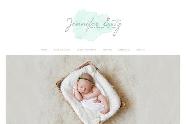 Prophoto4 theme site design template sample