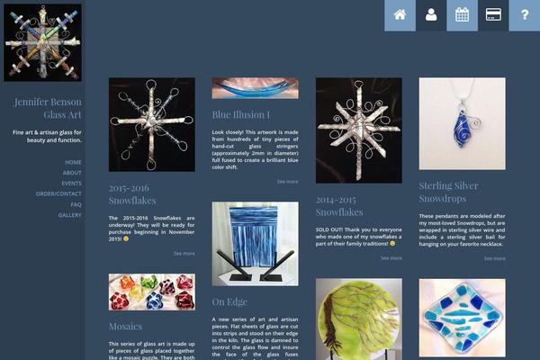 jenniferbensonglassart.com site used Blackcolors31